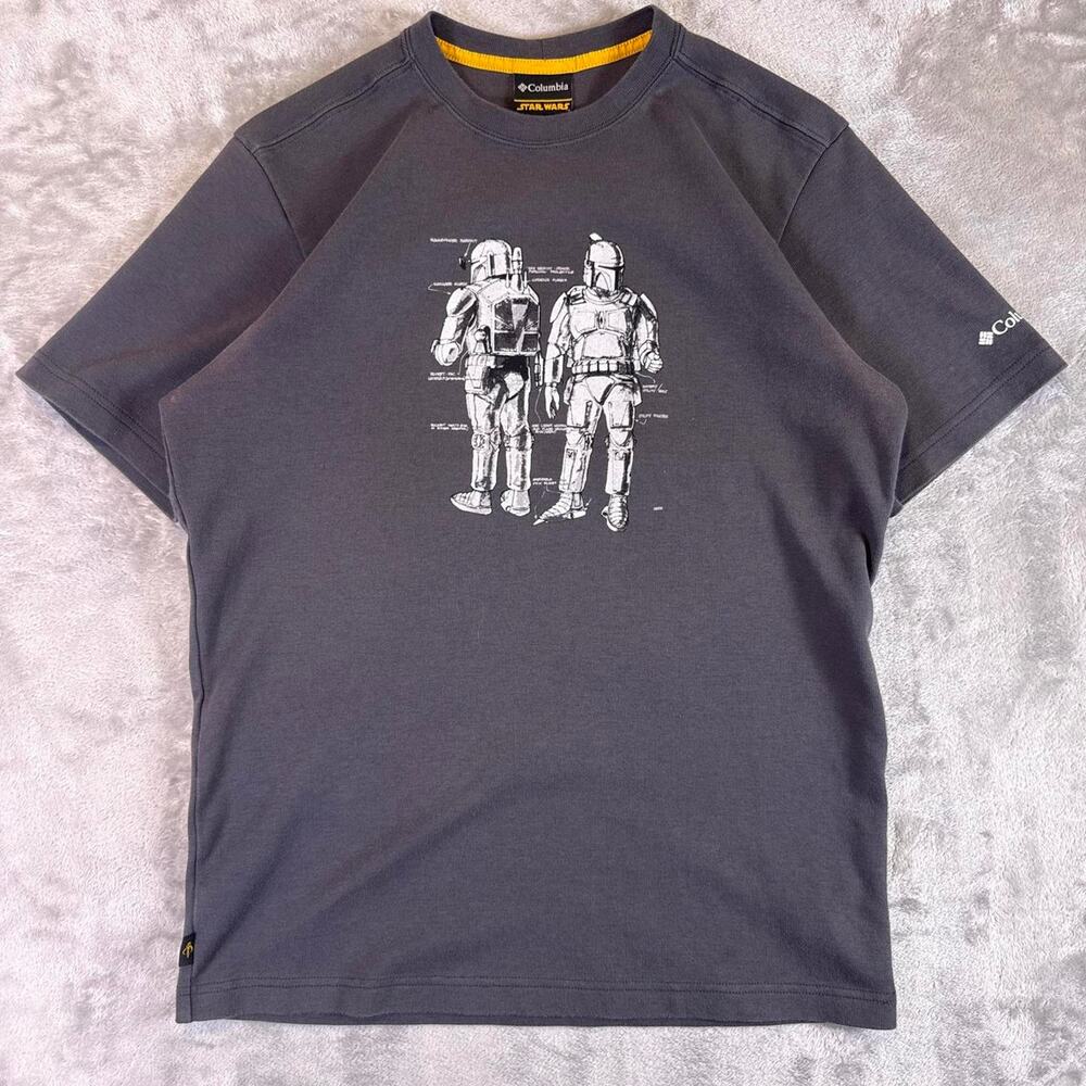 Special Edition Columbia Star Wars Boba Fett Collection T Shirt Size Small